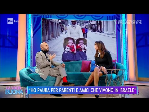 Jonathan Kashanian: "La mia famiglia vive in Israele, ho il cuore diviso" -La Volta Buona 31/10/2023
