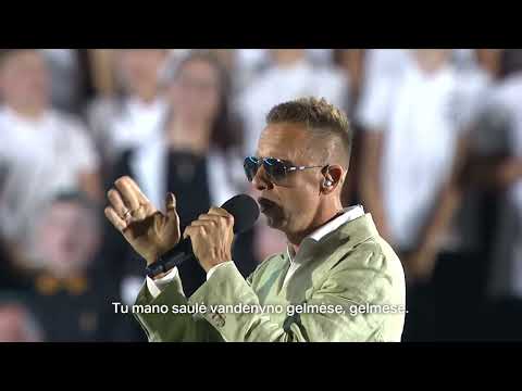 Linas Adomaitis - Vandenynai (Šimtmečio Lietuvos Dainų šventė 2024. Vilniaus Vingio parkas)