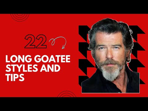 22 Long Goatee Styles and Tips How to Grow