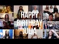 HAPPY BIRTHDAY JULIA 