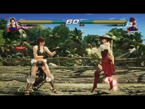 278_5 Julia vs Anna Willians  - Tekken 7 ( Uchiha x24 ) Online PC sin Grafica
