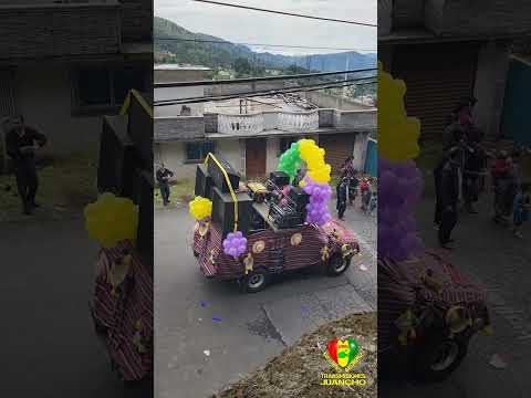 Desfile inaugural de la feria.  Ixchiguan, San Marcos.   Audio Eventos Juancho 4617 6242 San Lorenzo