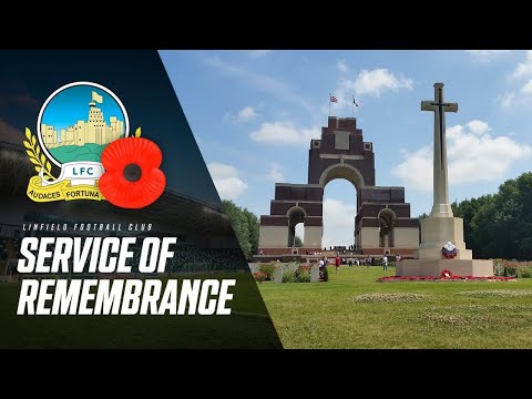 Linfield Football Club - Annual Service of Remembrance 2025