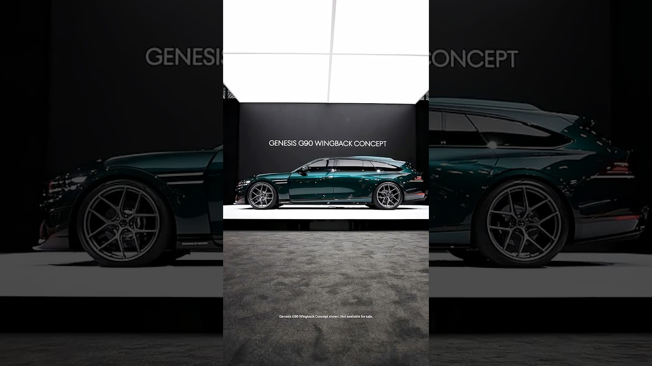 Genesis G90 Wingback Concept Makes Surprise US Debut | 2026 New York International Auto Show