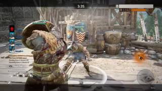 For Honor Warlord 1v4 Mind the Ledge