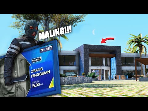 RUMAH MEWAH KEI KEMALINGAN ! BARANG BERHARGA HILANG !!! GTA 5 ROLEPLAY