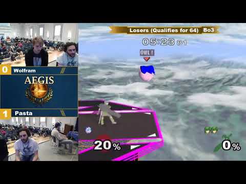 Aegis Melee Pools - Pasta (Jigglypuff) vs Wolfram (Marth)