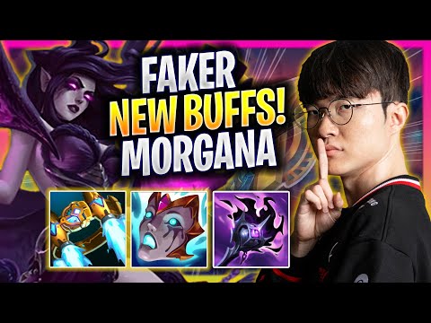 FAKER TRIES MORGANA MID WITH NEW BUFFS! - T1 Faker Plays Morgana MID vs Annie! | Season 2025