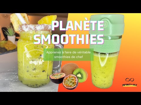 Recette Smoothie kiwi passion vitaminé