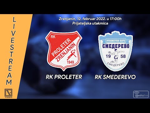 [12.02.2022.] RK "PROLETER" Zrenjanin - RK "SMEDEREVO" Smederevo (Full match Livestream)