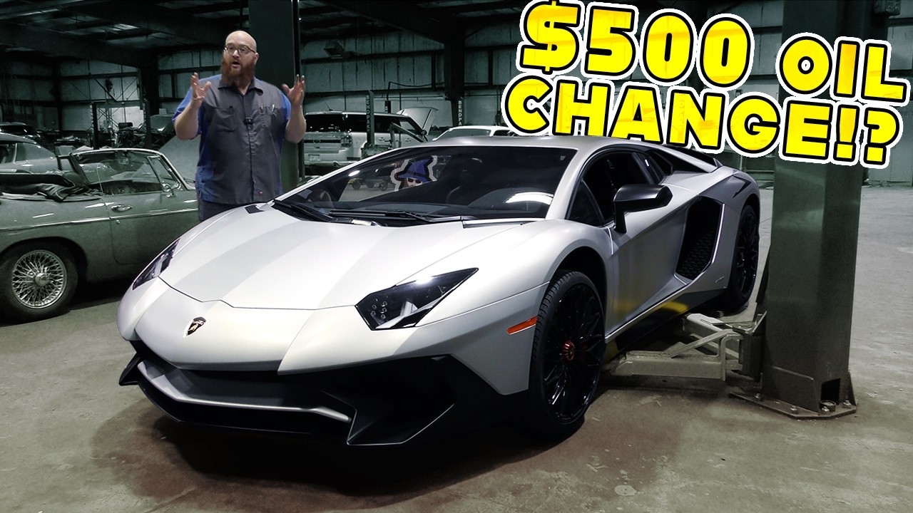 How Can I Charge $500 for an OIL CHANGE on a Lamborghini Aventador?