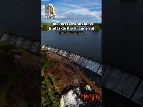 🌈 BARRAGEM DO SALTO: UMA DAS ESTRADAS MAIS INC RÍVEIS DA SERRA GAÚCHA! 🏍️🏔️🌊