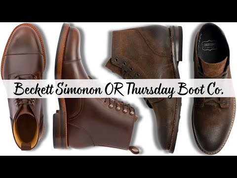 Beckett Simonon vs. Thursday Boot Company: Which Boot is Worth It?