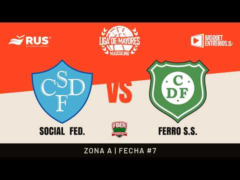 Liga Provincial Masculina de Mayores 2026 – 1° Fase | Zona A – Fecha 7: Social Fed. - Ferro S. S.