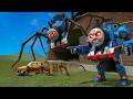 🔥😱 Thomas Transformations Are CHASING Car Eater & Bus Eater! | GMod 🔥ZooKy🔥