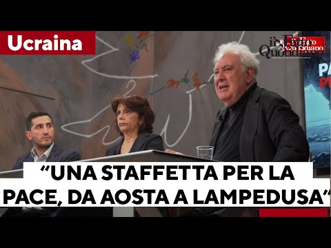 Santoro lancia la staffetta per la pace: “Leader prendano una posizione più decisa contro la guerra”