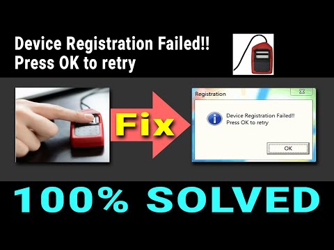 [ MORPHO ] Device Registration Failed Press OK to retry | Morpho Registration failed | ☎️ 9015367522