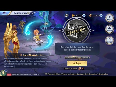 VENDENDO ESSA LINDA CONTA PARA VALOR SERÁ DOADO E JOGANDO PVP MELEE - SAINT SEIYA AWAKENING