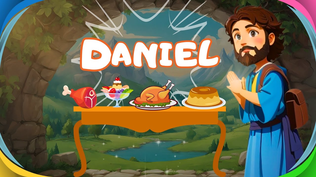 DANIEL E OS MANJARES DO REI | Histórias Bíblicas para Crianças