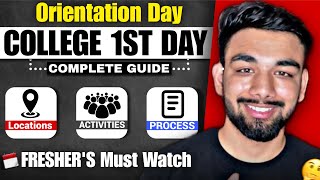 Before Going to College, Watch This Once! | First Day Complete Guide