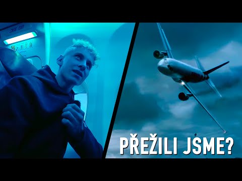 PŘEŽILI JSME PÁD LETADLA? - Letíme do Turecka #1