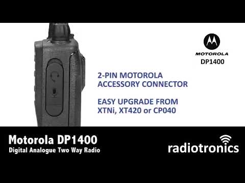 Motorola DP1400 Video