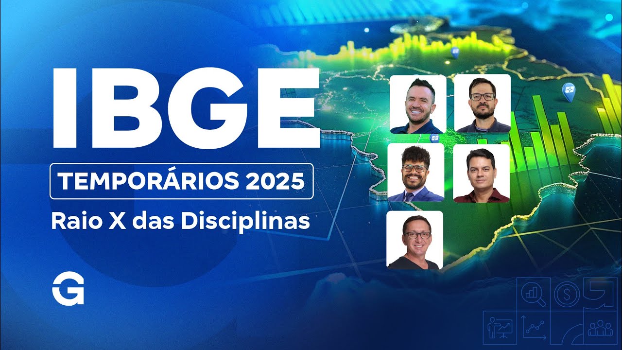 Concurso IBGE Temporários | Raio X das Disciplinas