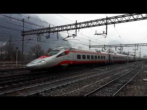 FRECCIARGENTO ETR.600 IN TRANSITO A PERI (VR) 17 - 3 - 2018