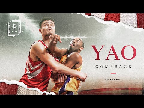 Yao Comeback vs. Lakers 2009 | Houston Rockets | Rockets Cuts | Ep. 19