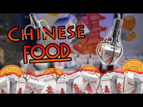 Chinese Food Claw Machine! - Claw Machine Adventures