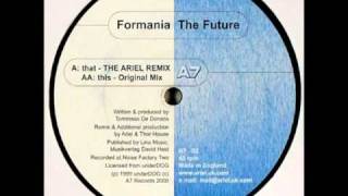 Formania - The Future * Ariel Remix (C) 2000