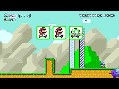 Super Mario Maker 2 🔧 Endless Challenge 4609 - 4616