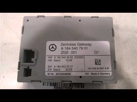 2011 Mercedes ML350 MULTIPLEX NETWORK 1645407901 164TYPE - mbiparts.com Used OEM Mercedes Par... OEM