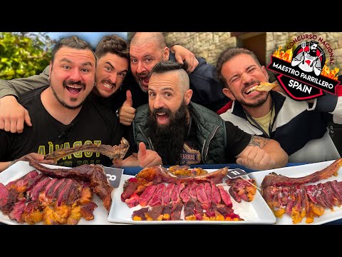 I'm trying 12 T-bone steaks to find out who's the best griller in Spain in the Basque Country 🥩