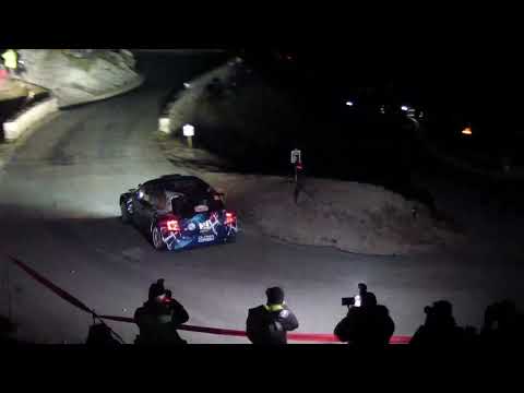 RALI M. CARLO/22, 'Lucéram-Lantosque', Mauro Miele + Luca Beltrame - Škoda Fabia Rally2 Evo