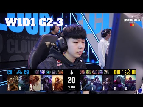 C9 vs DIG - Game 3 | Week 1 Day 1 S14 LCS Summer 2024 | Cloud 9 vs Dignitas G3 W1D1 Full Game