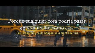 Night Like This - Hilary Duff ft. Kendall Schmidt (Lyrics - Español e Ingles)