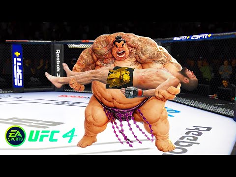 UFC4  Khabib Nurmagomedov vs  Yakuza EA Sports UFC 4