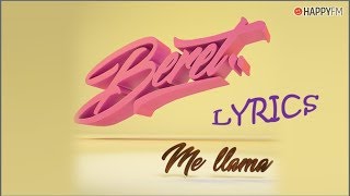 ME LLAMA - BERET (LYRICS)
