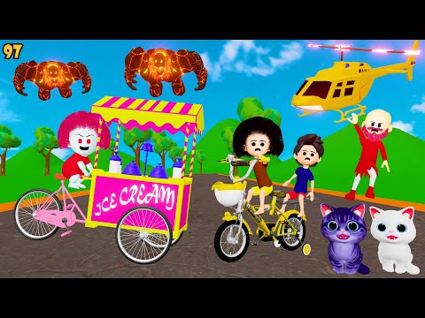 CINCHU KI SHAITANI (PART 97) | गर्मी में आइसक्रीम | Icecream | cartoon | pagal beta | cs bishtvines