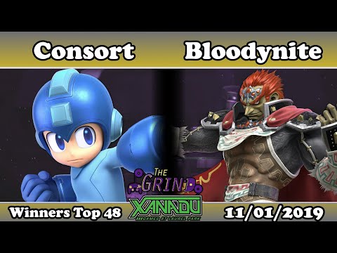 The Grind 99 Consort (Mega Man) vs Bloodynite (Ganondorf) Winners Top 48
