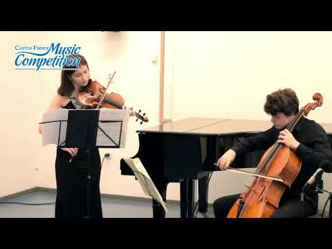 Duo violin&cello/Lora Markova, Syon Najman/Cantus Firmus Music Competition 2021/First Tour/ II Group