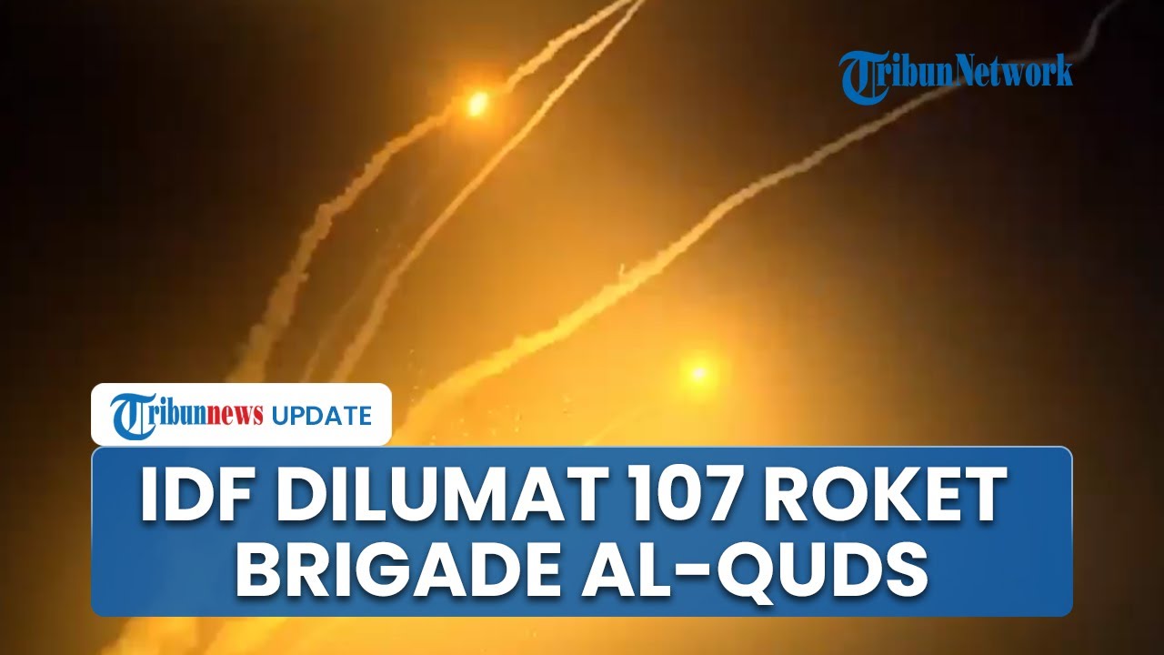 107 Roket Brigade Al-Quds Gempur Jalur Pasokan & Pertemuan Tentara Israel, Picu Ledakan hingga Keos