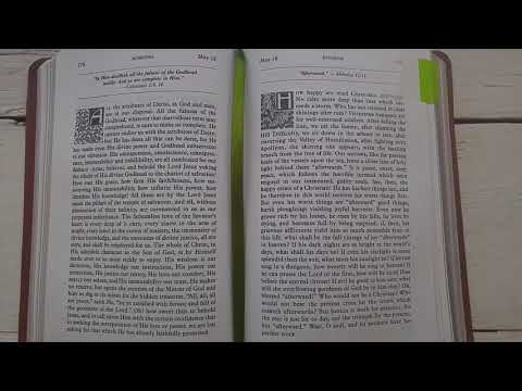 Charles Spurgeon, Morning and Evening, May 18th, "Afterward." (Hebrews 12:11).