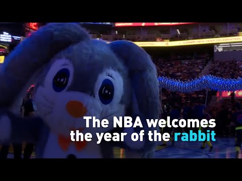 The NBA welcomes the year of the rabbit