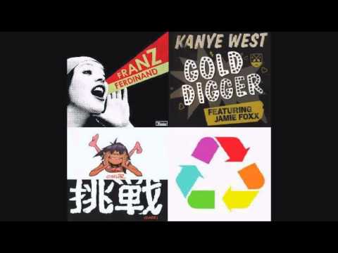 Gorillaz vs Franz Ferdinand vs. Kanye West - (Do You) Dare To [Token Cool Kid Mashup]