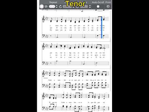 Assombro Me Causa | Tenor 🎹