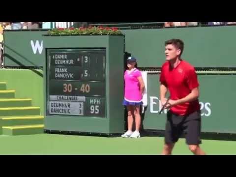 Frank Dancevic - Indian Wells qualifying