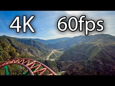 Front row point of view footage of Cliffhanger