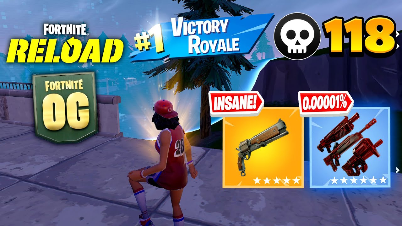 OG Fortnite Reload | High Kill Gameplay | Keyboard & Mouse